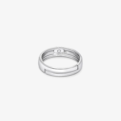 Classic CZ Silver Ring for Women