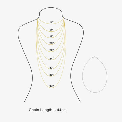 Silver Brick Style Chain