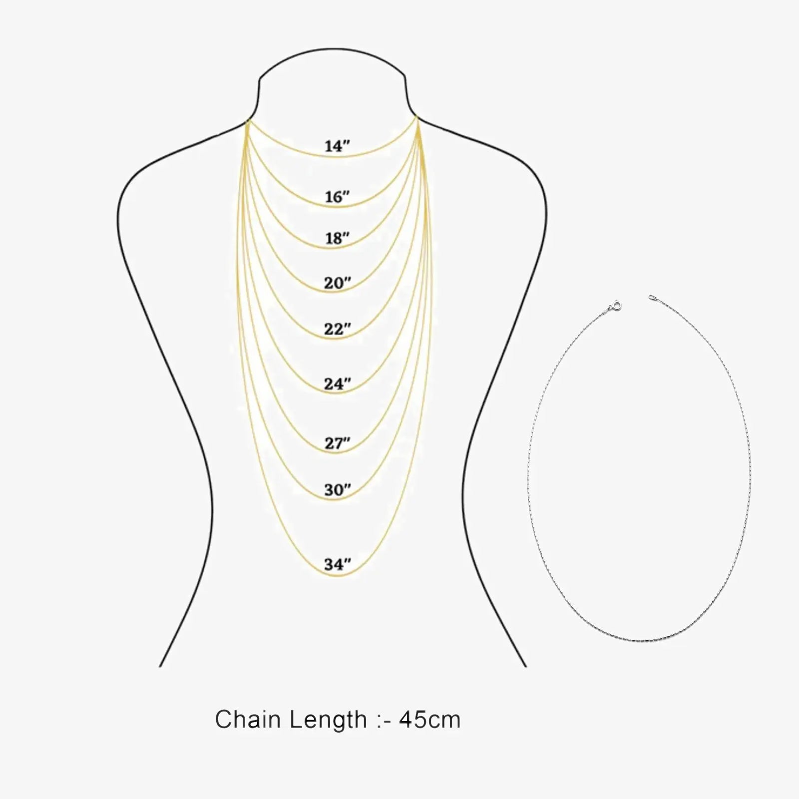 Long Ball Beaded Silver Chain - Tweov Jewels