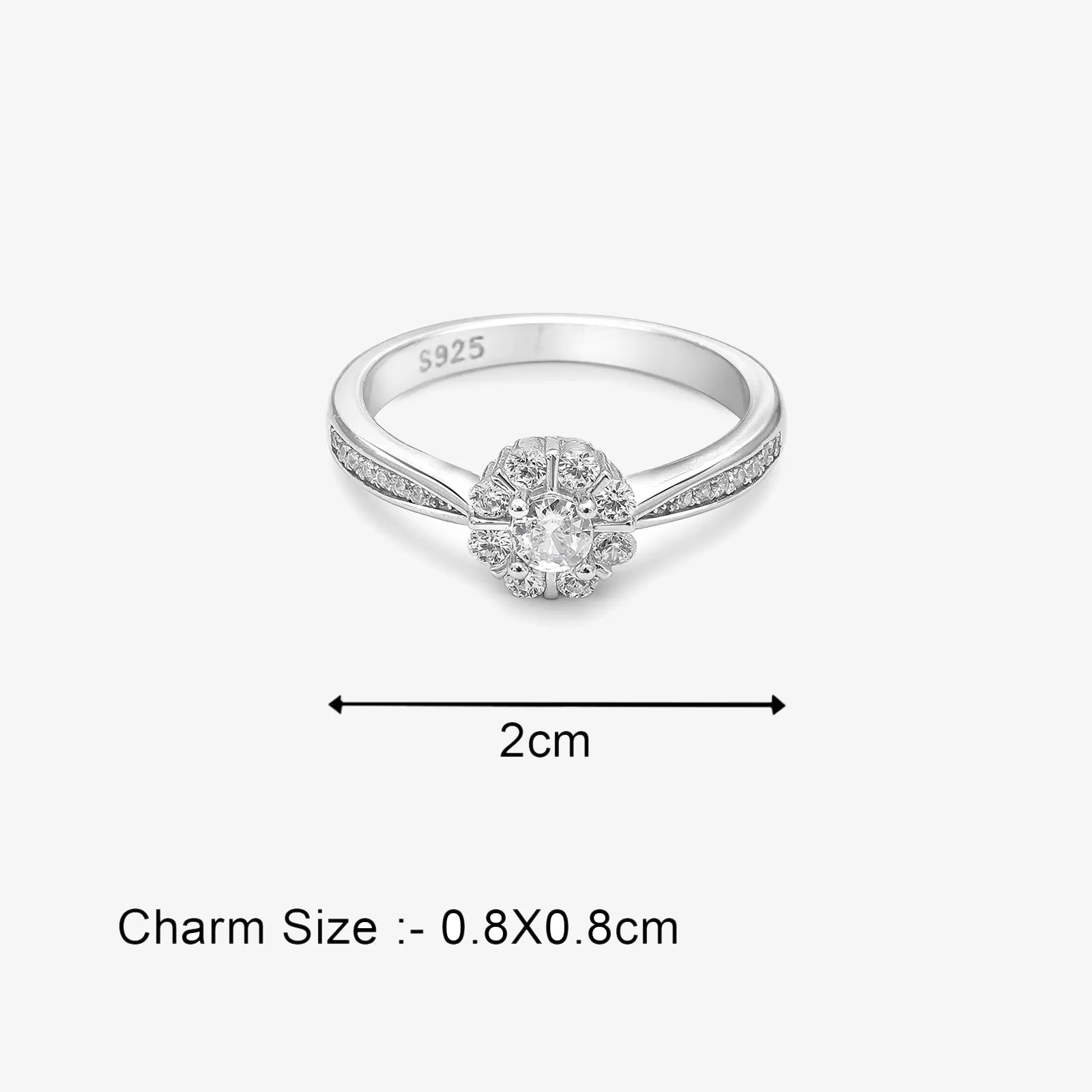 CZ Crystal Ring for Women