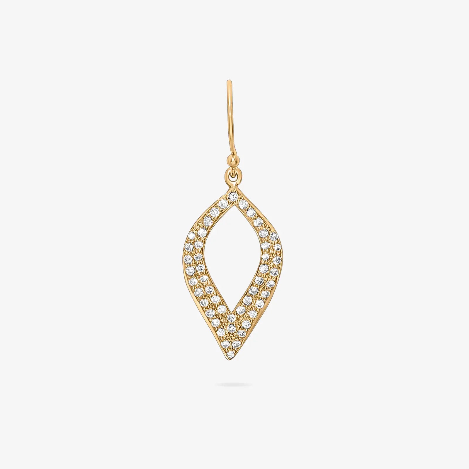 Pure Silver Gold Earrings Odyssey of Cubic Zircon