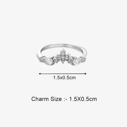 Silver Floral Ring for Women - Tweov Jewels
