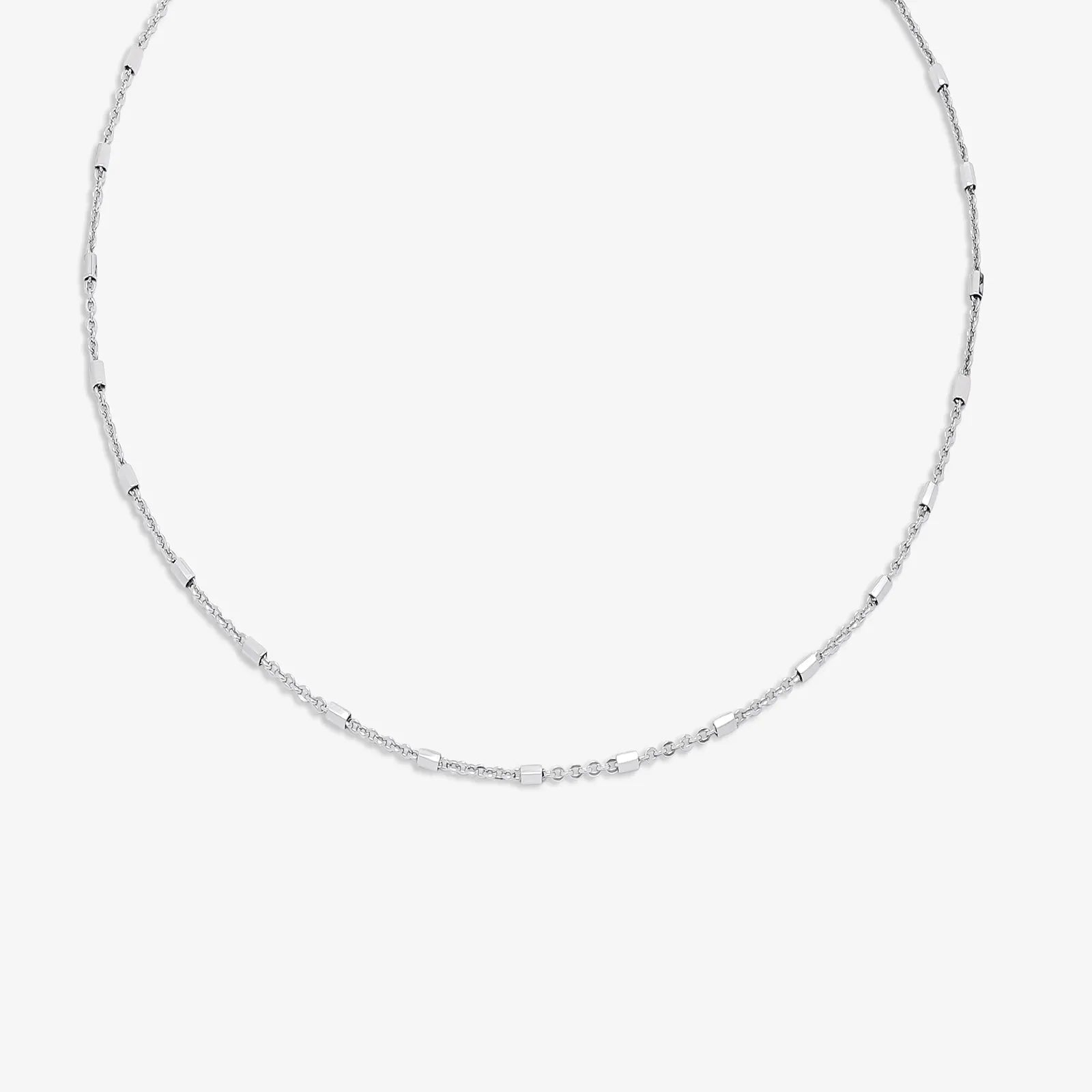 Silver Modern Rope Chain Anklet - Tweov Jewels