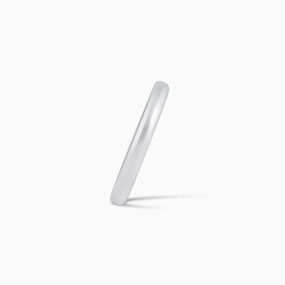 Mens Collection - Pure 925 Silver Ring &#8211; Polished Timeless Band