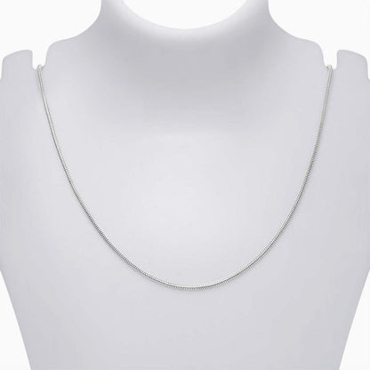Silver Chains - Pure 925 Silver Chain &#8211; Vibrant Spring Design With Silver Finish