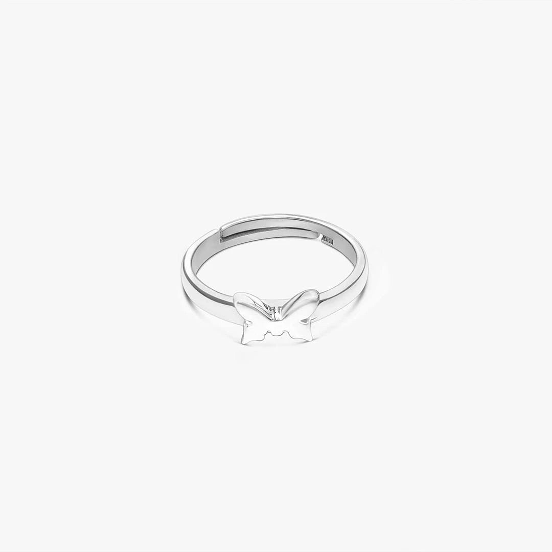 Silver Rings - Pure Silver Ring &#8211; Romantic Butterfly Band For Women