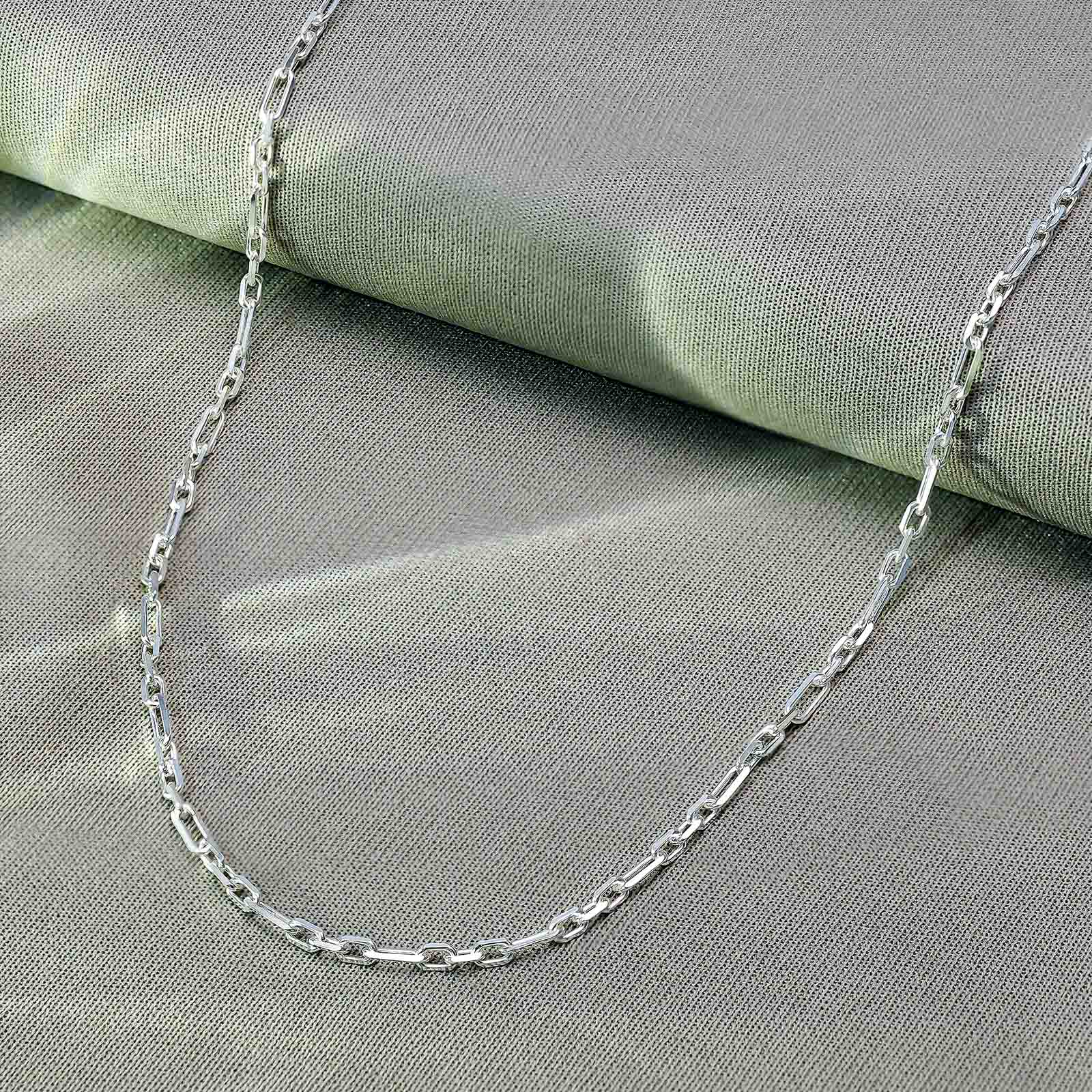 925 Sterling Silver Clip Design Chain for Men - Tweov Jewels