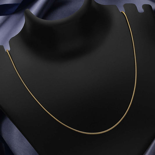 Mens Collection - Pure 925 Silver Chain &#8211;  Gold Plated With Thick Rope Design