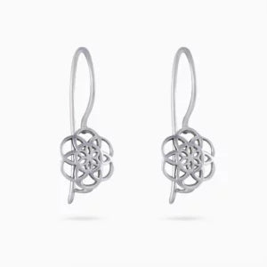 Silver Earrings - Daily Cosmos Simple Silver Earrings