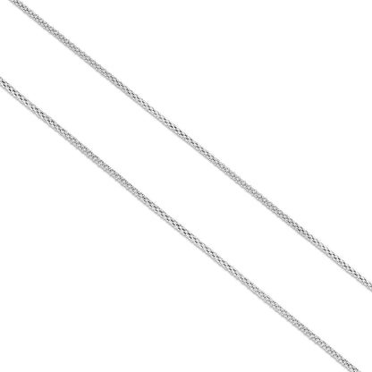 Braided Design Silver Anklet for Women - Tweov Jewels