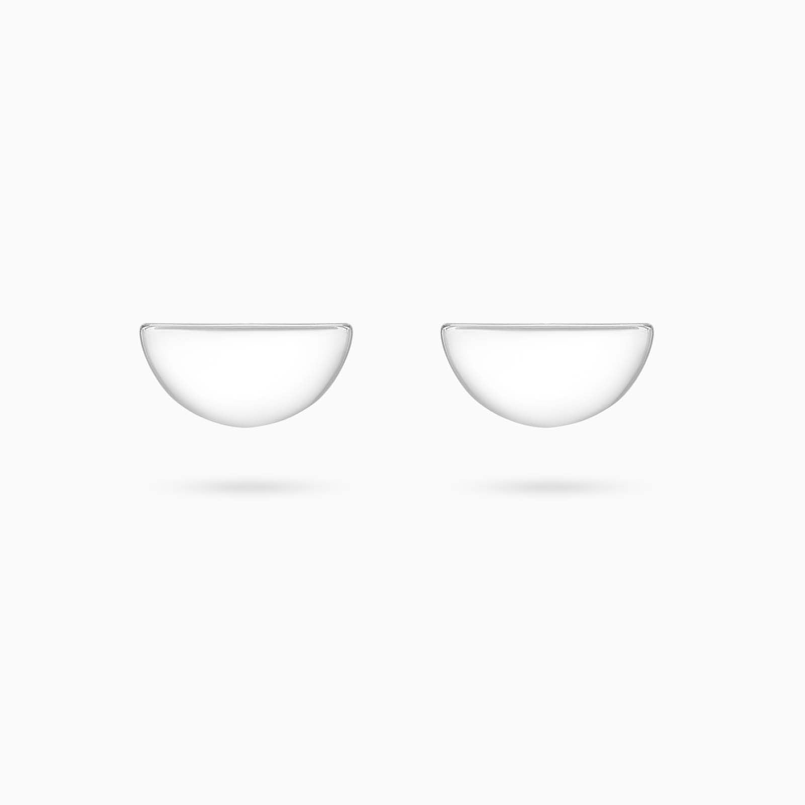 511 - Pure Silver Earrings &#8211; Shiny 3 in 1 Mini Moons