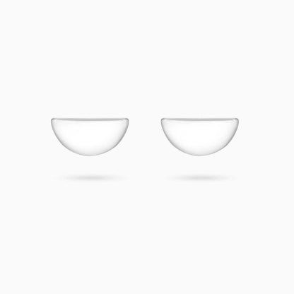 511 - Pure Silver Earrings &#8211; Shiny 3 in 1 Mini Moons