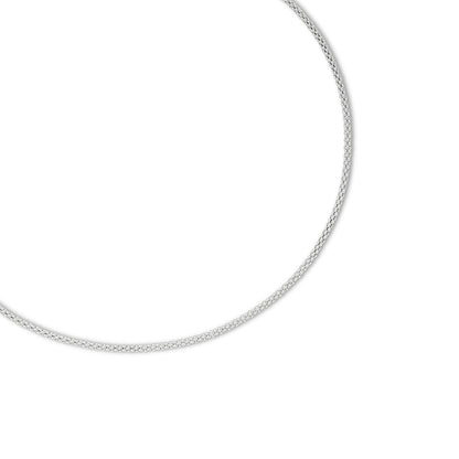 Braided Design Silver Anklet for Women - Tweov Jewels