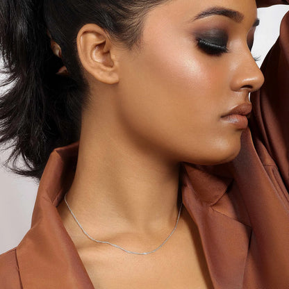 Silver Twisted Rope Chain - Tweov Jewels