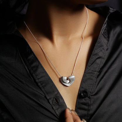 925 Sterling Silver Heart Pendant