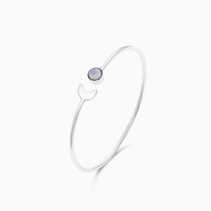 Bracelet for gift - Pure 925 Silver Bracelet &#8211; Opening Sun Moon Design