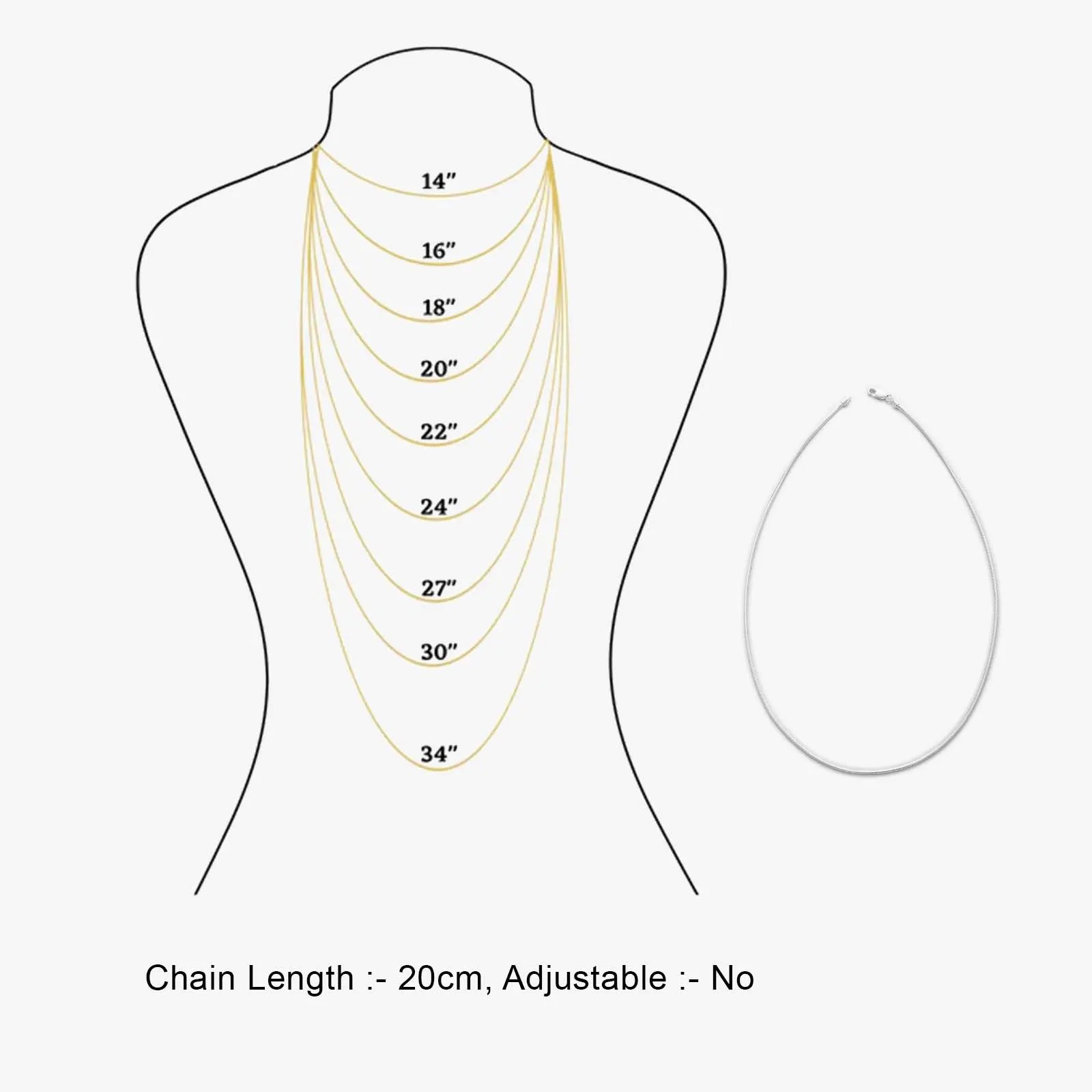 Silver Flat Snake Chain - Tweov Jewels