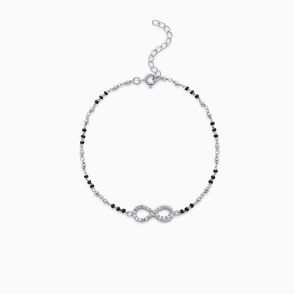 Infinity anklet - Pure 925 Silver Anklet &#8211; Made With CZ Infinity