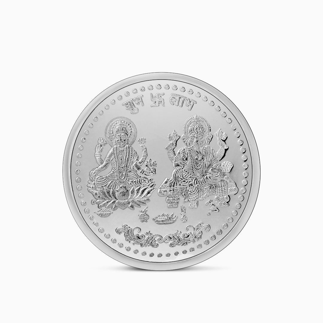Coins - Pure 10 gm Silver Coin at best Price &#8211; Blissful Om Coin
