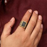 Pure SIlver Ring - Made With Luxurious Zircon Stone