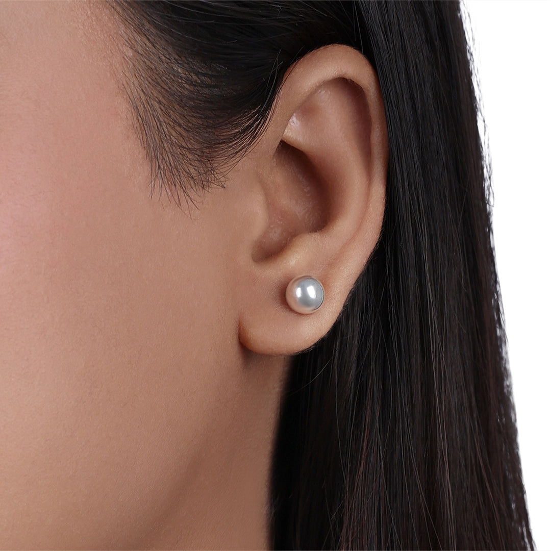 Silver stud - Pure Silver Studs &#8211; Dazzle With Mirror Finish