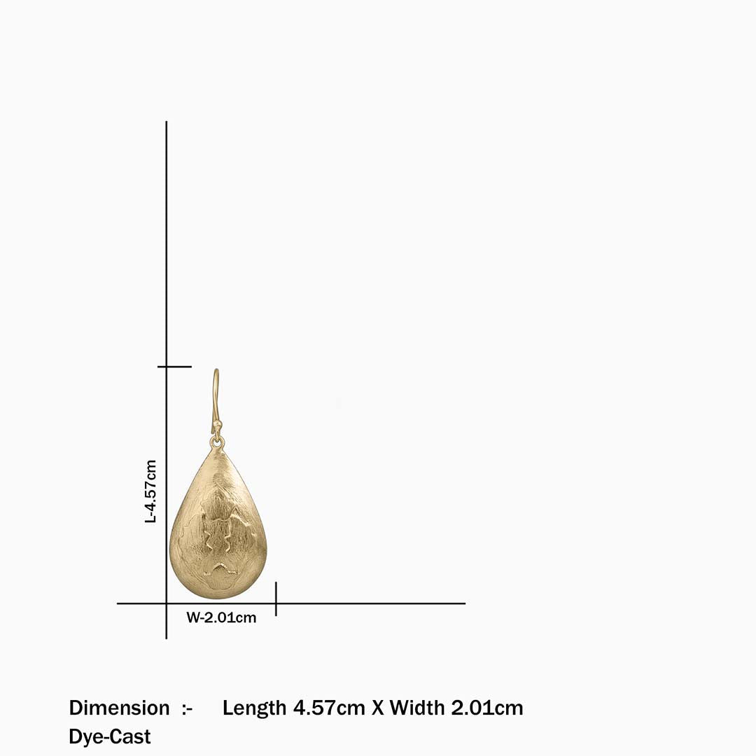 Long gold earrings - Pure Silver Earrings &#8211; Made With Golden Sunrays