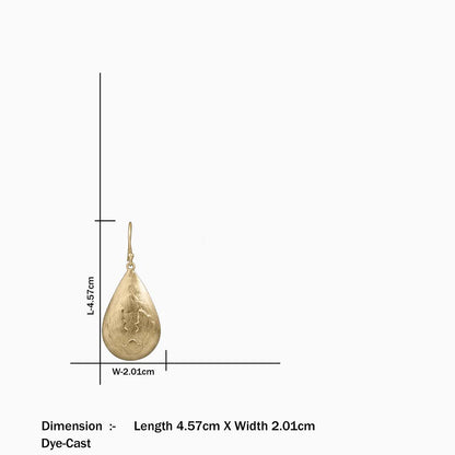 Long gold earrings - Pure Silver Earrings &#8211; Made With Golden Sunrays