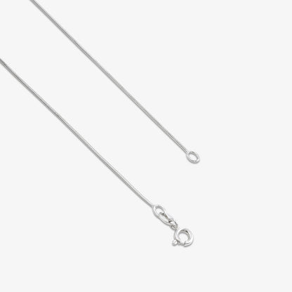 Solitaire Heart Shaped Silver Pendant & Earring Set - Tweov Jewels