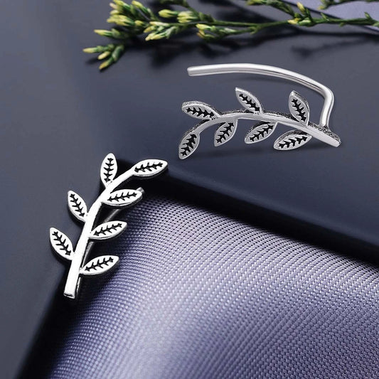 Ear Climbers Earrings - The Silver Ear Climbers Earrings