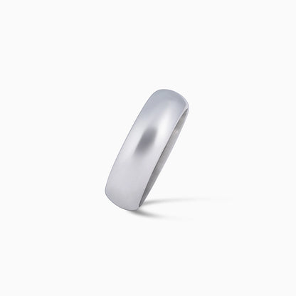 Plain Rings - Pure Silver Ring &#8211; Retro Rim Plain Model