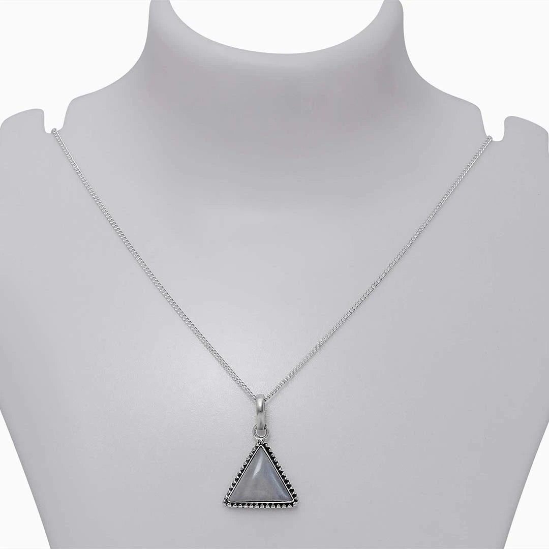 Silver Pendants - Pure 925 Silver Pendant &#8211; Sterling Triad Design
