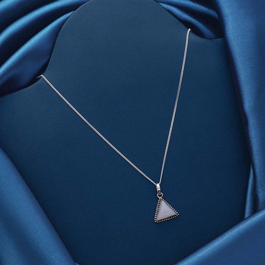 Neck Pieces - Pure 925 Silver Pendant &#8211; Sterling Triad Design