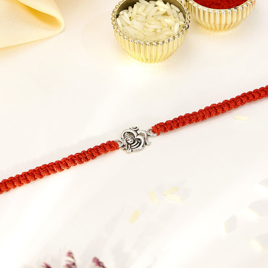 Original Silver Rakhi - Trishul Silver Rakhi
