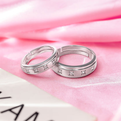 Uncategorized - Couple Rings Silver – Classic Love Bands