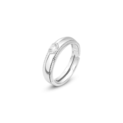 Silver Rings - Engagement Rings for Couples – Love Forever