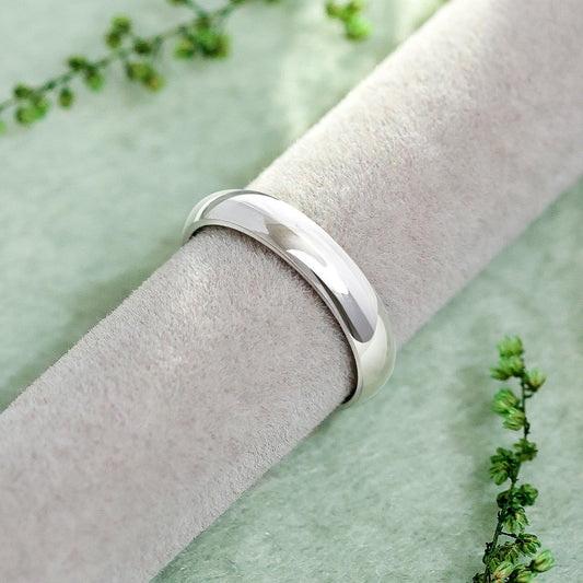 Plain Rings for Men – Simplicity in Pure Silver