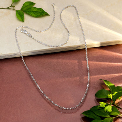 Silver Chains - Pure 925 Silver Chain &#8211; Mariner&#8217;s Anchor Chain Model