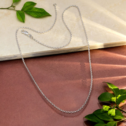 Silver Chains - Pure 925 Silver Chain &#8211; Mariner&#8217;s Anchor Chain Model