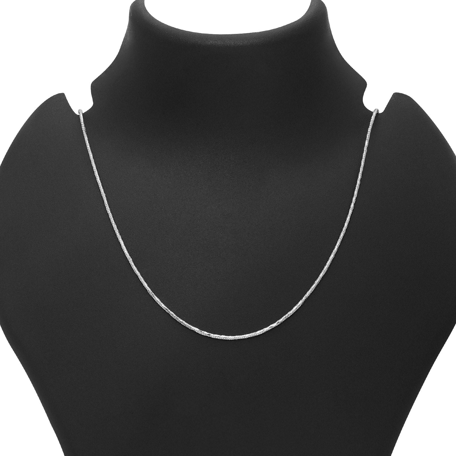 Uncategorized - Pure 925 Silver Chain &#8211; Sleek Silvery Serpent