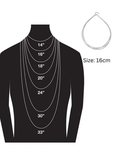 Neck Pieces - Pure 925 Silver Chain &#8211; Triple Power Link