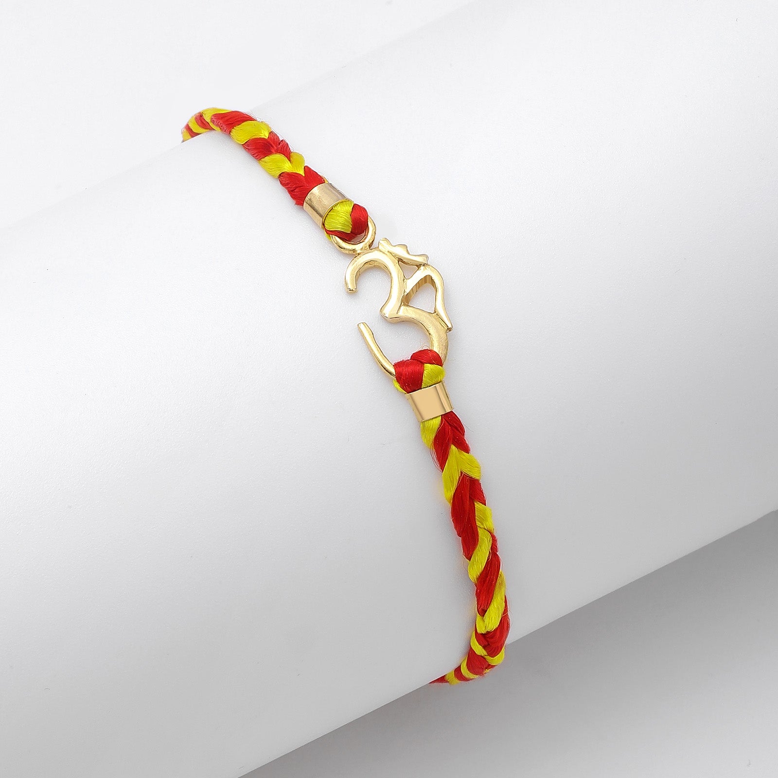 Pure 925 Silver Rakhi - Shielding With Om Serenity - Tweov Jewels