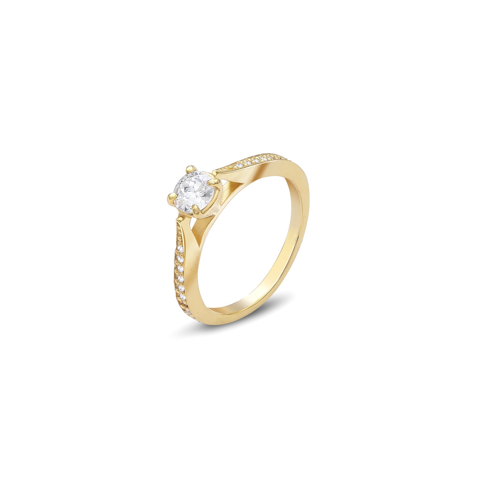 366 - Pure 925 Silver plated Ring &#8211; An Array of Tiny Gemstones