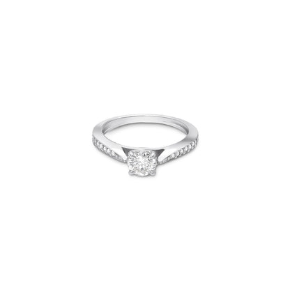 590 - Pure 925 Silver Ring &#8211; An Array of Tiny Gemstones