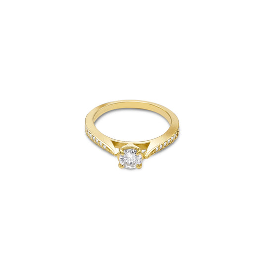 Pure 925 Silver plated Ring - An Array of Tiny Gemstones - Tweov Jewels