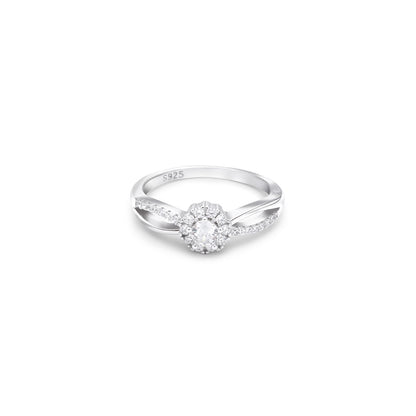 Uncategorized - Pure 925 Silver Ring &#8211; Silver Split Shank Ring