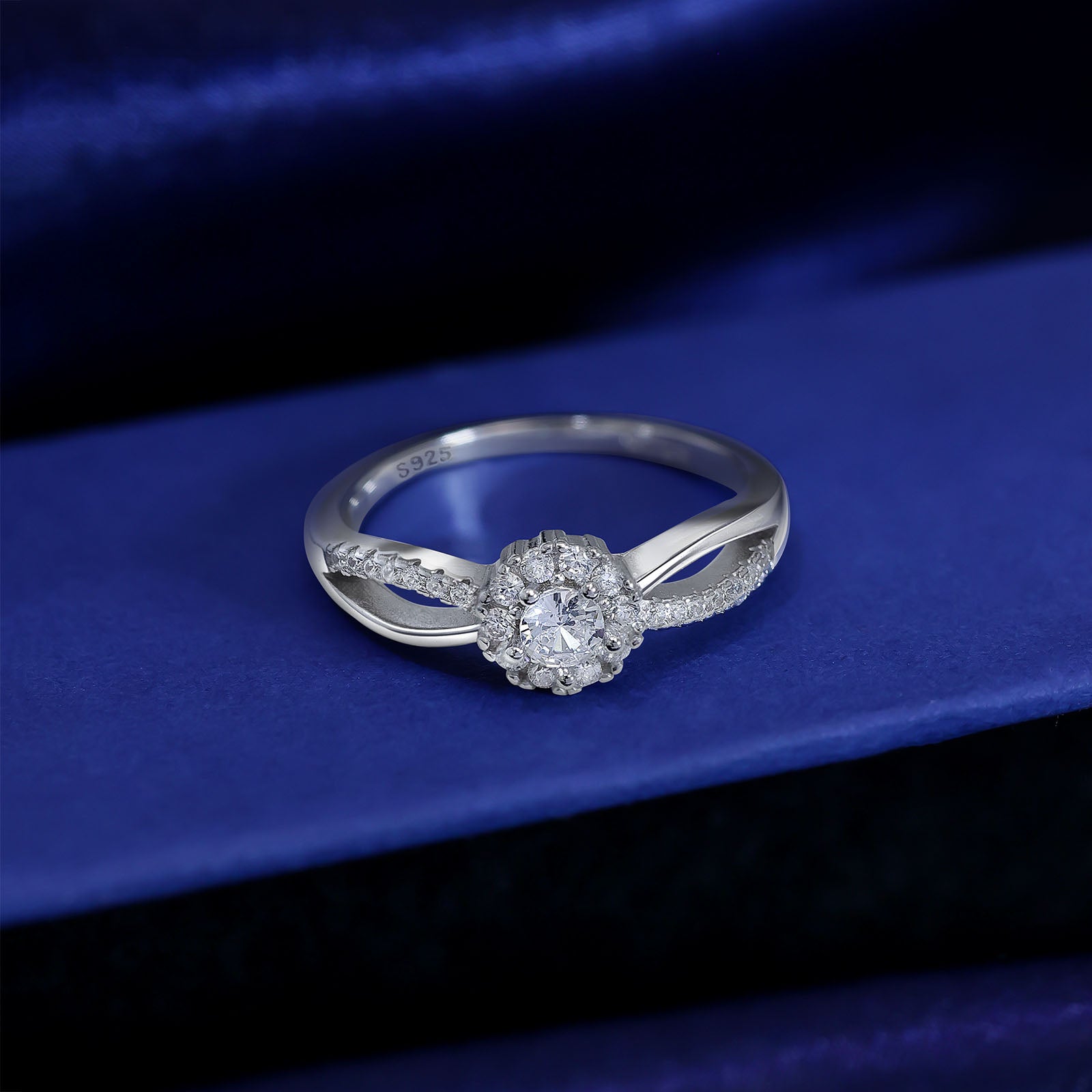 Uncategorized - Pure 925 Silver Ring &#8211; Silver Split Shank Ring