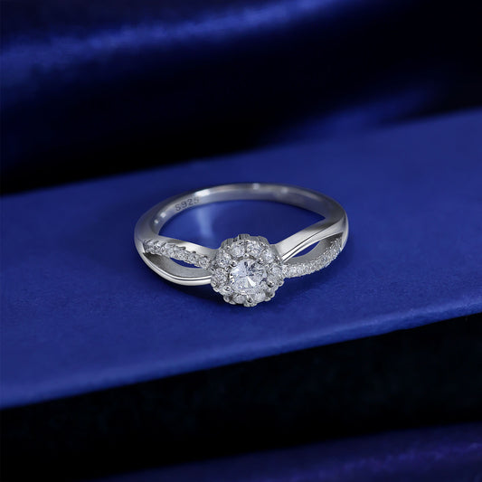 Uncategorized - Pure 925 Silver Ring &#8211; Silver Split Shank Ring