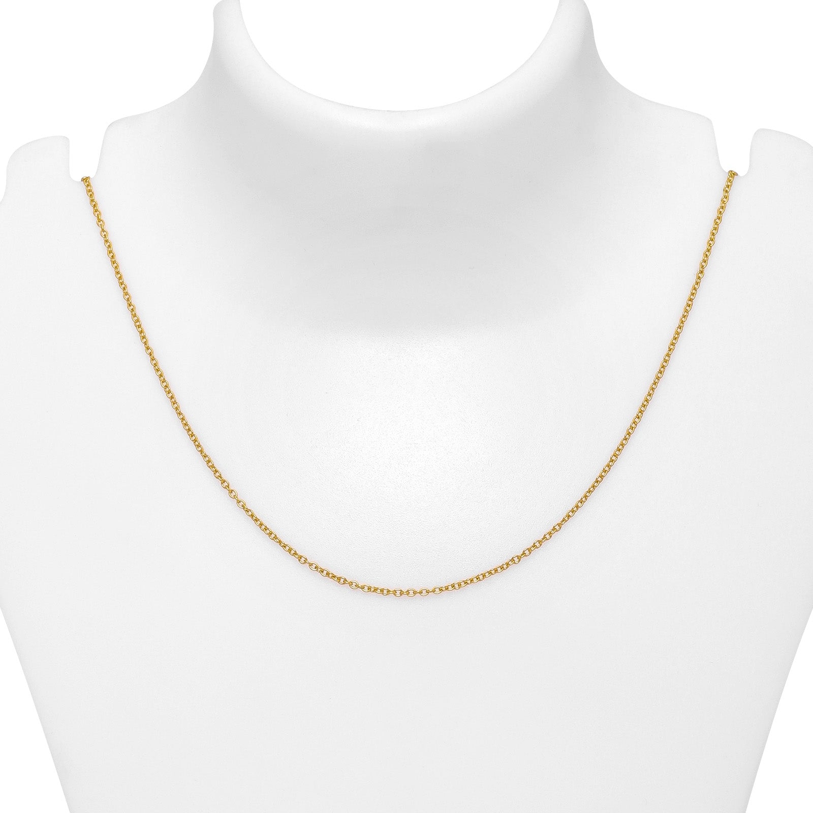 Uncategorized - Pure Silver Chain &#8211; Golden Anchor Link Chain