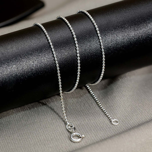 Uncategorized - Pure Silver Chain &#8211; Mens Silver Chain &#8211; Long-short Links
