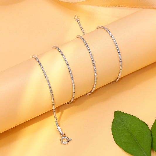 Silver Chains - Pure Silver Chain &#8211; Robust Solid Silver Statement